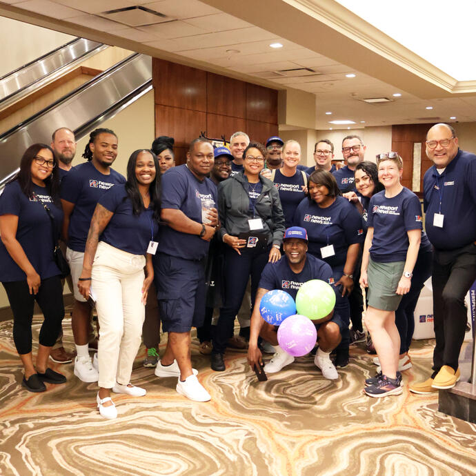 Group photo of Team Newport News