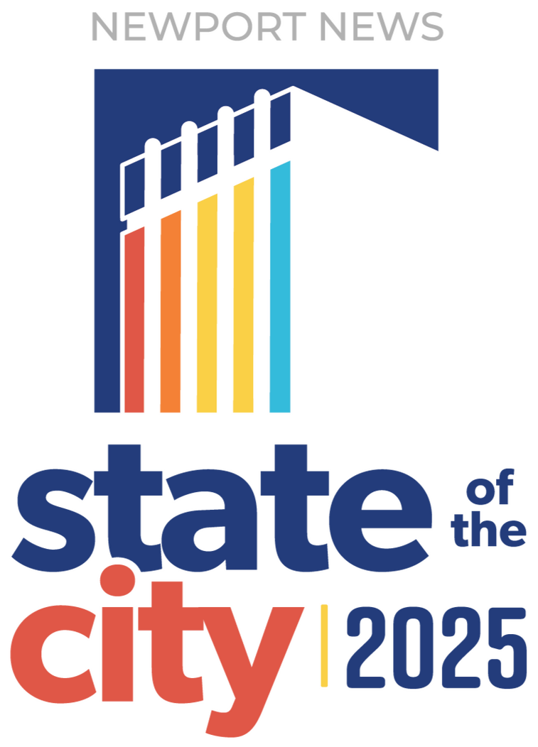 Branded State of the City logo displaying City Hall building