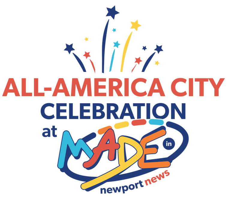All-America City Celebration at Made in Newport News logo